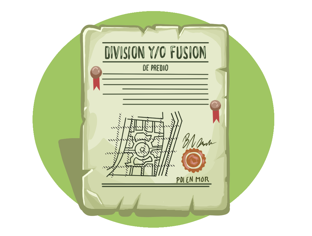 Trámite para división y/o fusión de predio