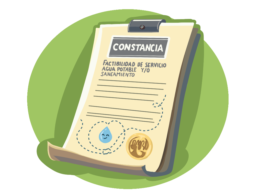 Trámite para factibilidad de servicio de agua potable y/o saneamiento
